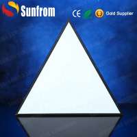 3D Vision Triangle Background Light Panel , Decoration Ceiling Wall Backlight Led Panel light